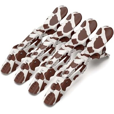 FRAMAR Conjunto de ganchos de cabelo para cabeleireiro, ganchos de cabelo, ganchos de cabelo mulher cabeleireiro, fixação forte sem deslizar, ganchos de cabelo Hair Clips estampado de vaca, mate Peluqueria, Pinzas Pelo Mujer Peluqueria, Sujeción Fuerte FRAMAR Conjunto de ganchos de cabelo para cabeleireiro, ganchos de cabelo, ganchos de cabelo mulher cabeleireiro, fixação forte sem deslizar, ganchos de cabelo Hair Clips estampado de vaca, mate Peluqueria, Pinzas Pelo Mujer Peluqueria, Sujeción Fuerte