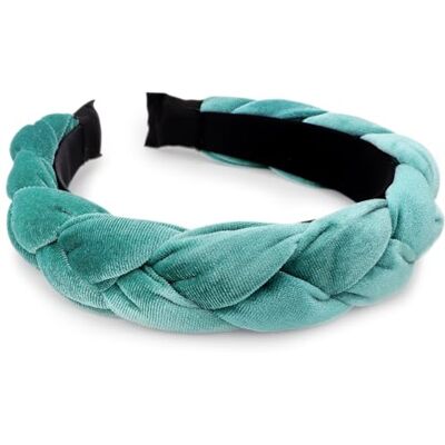 DRESHOW Diademas Trançadas para Mulher Aro de Veludo Elástico Criss Cross Faixas de Cabelo Acessórios DRESHOW Diademas Trançadas para Mulher Aro de Veludo Elástico Criss Cross Faixas de Cabelo Acessórios