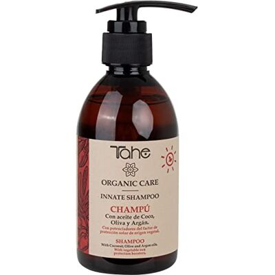 Tahe Shampoo Innate Organic Care Solar cabelo mais brilhante e leve, com óleo de coco, azeitona e argão, 300 ml Tahe Shampoo Innate Organic Care Solar cabelo mais brilhante e leve, com óleo de coco, azeitona e argão, 300 ml