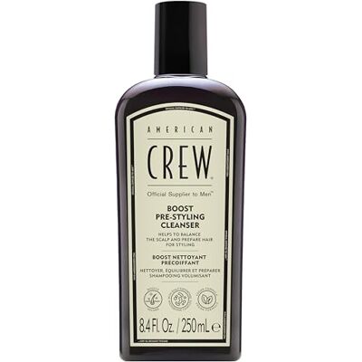 Shampoo Pré-estilizador Boost da American Crew 250ml - Volume & Textura Shampoo Pré-estilizador Boost da American Crew 250ml - Volume & Textura