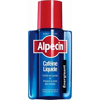 Alpecin Loção líquida para o cabelo para homem, 1 x 200 ml, tratamento anti-queda de cabelo para homem, perda de cabelo, tratamento de calvícia, reforço da raiz do cabelo Alpecin Loção líquida para o cabelo para homem, 1 x 200 ml, tratamento anti-queda de cabelo para homem, perda de cabelo, tratamento de calvícia, reforço da raiz do cabelo