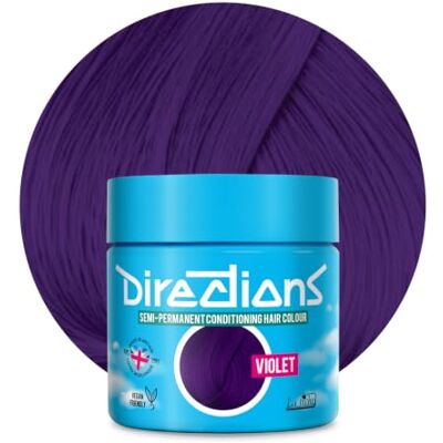 La Riche Directions Semi-Permanent Hair Color Bote de 100 ml (roxo) La Riche Directions Semi-Permanent Hair Color Bote de 100 ml (roxo)