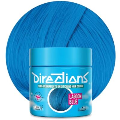 La Riche Directions Semi-Permanent Hair Color Bote de 100 ml (Lagoon Blue) La Riche Directions Semi-Permanent Hair Color Bote de 100 ml (Lagoon Blue)