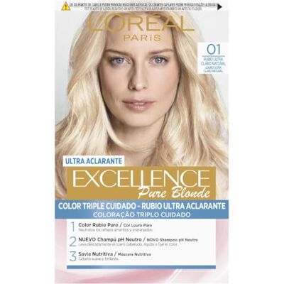L'Oreal Paris Excellence Blonde N.1 - Tinta de cabelo L'Oreal Paris Excellence Blonde N.1 - Tinta de cabelo