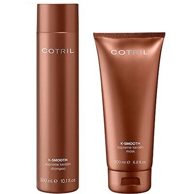 Cotril Pack Keratin K-Smooth champô 300 ml máscara 200 ml Cotril Pack Keratin K-Smooth champô 300 ml máscara 200 ml