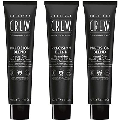 American Crew Precision Blend Dark 40 ml, conjunto de 3 American Crew Precision Blend Dark 40 ml, conjunto de 3