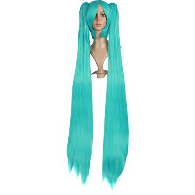 MapofBeauty 47 polegadas/120 cm na moda e tendência moda longo liso cosplay perucas (mistura ceste) MapofBeauty 47 polegadas/120 cm na moda e tendência moda longo liso cosplay perucas (mistura ceste)