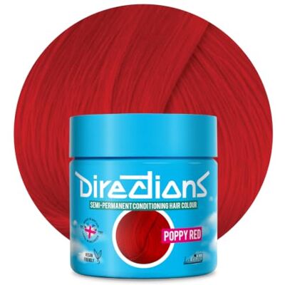 La Riche Directions Semi-Permanent Hair Color Bote de 100 ml (Poppy Red) La Riche Directions Semi-Permanent Hair Color Bote de 100 ml (Poppy Red)