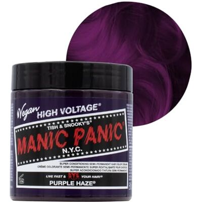Manic Panic Tinta de fantasia semipermanente Purple Haze 237 ml Manic Panic Tinta de fantasia semipermanente Purple Haze 237 ml
