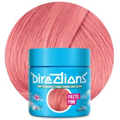La Riche Directions Cor de Cabelo Semi-Permanente Frasco de 100 ml (Rosa Pastel) La Riche Directions Cor de Cabelo Semi-Permanente Frasco de 100 ml (Rosa Pastel)