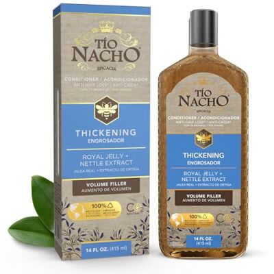 Tio Nacho Condicionador espessador aumento de volume com geleia real e extrato de alecrim 415 ml Tio Nacho Condicionador espessador aumento de volume com geleia real e extrato de alecrim 415 ml