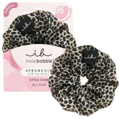 Invisibobble Sprunchie Jungle Cinto macio para mulher (girafa) A borracha original Scrunchie suave e respeita o cabelo, design de girafa (concrete Jungle) Hair Tie Designed in Invisibobble Sprunchie Jungle Cinto macio para mulher (girafa) A borracha original Scrunchie suave e respeita o cabelo, design de girafa (concrete Jungle) Hair Tie Designed in