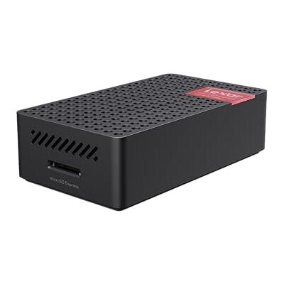 Lexar Play Pro Leitor de cartões MicroSD Express, USB 3.2 Gen 2, até 900 MB Compatível com PC e Mac, cartão micro SD Express UHS-I, funciona com cartões microSD UHS-I e UHS-II, adaptador USB-C/A Lexar Play Pro Leitor de cartões MicroSD Express, USB 3.2 Gen 2, até 900 MB Compatível com PC e Mac, cartão micro SD Express UHS-I, funciona com cartões microSD UHS-I e UHS-II, adaptador USB-C/A