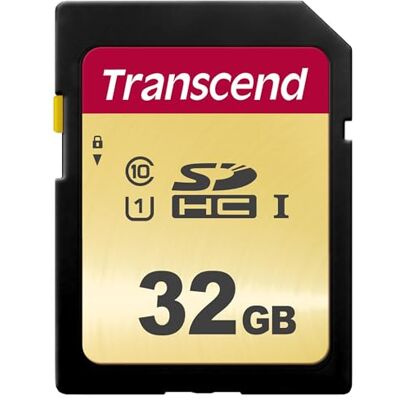 Transcend SDC500S – memória SD de 32 GB, chip MLC, SDHC, classe 10 U1, pacote abre-fácil, pacote abre-fácil Alta resistencia para videocámaras y cámaras DSLR. Transcend SDC500S – memória SD de 32 GB, chip MLC, SDHC, classe 10 U1, pacote abre-fácil, pacote abre-fácil Alta resistencia para videocámaras y cámaras DSLR.