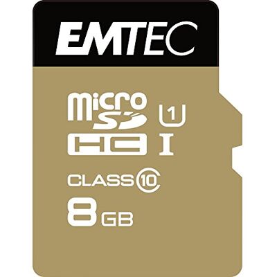 EMTEC microSDHC 8GB UHS1 U1 EliteGold EMTEC microSDHC 8GB UHS1 U1 EliteGold