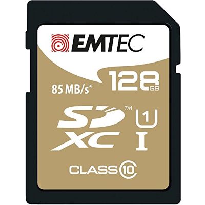 EMTEC SDXC 128 GB UHS1 U1 EliteGold EMTEC SDXC 128 GB UHS1 U1 EliteGold