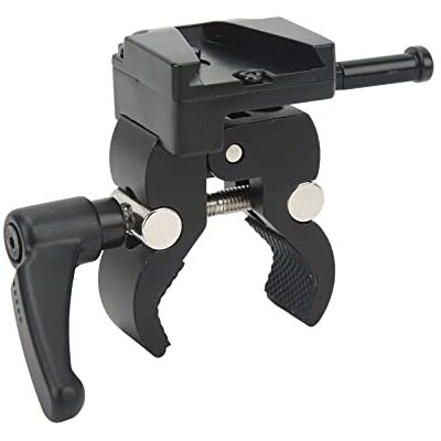 Vbestlife Adaptador de bateria V Lock com braçadeira de caranguejo, braçadeira adaptador de libertação rápida de montagem em V de liga de alumínio para a maioria dos canos, suportes de luz, tripés, V Vbestlife Adaptador de bateria V Lock com braçadeira de caranguejo, braçadeira adaptador de libertação rápida de montagem em V de liga de alumínio para a maioria dos canos, suportes de luz, tripés, V