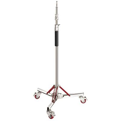 Neewer Suporte de luz de serviço pesado com rodas suporte de tripé ajustável com 100 % aço inoxidável suporte de base com rodas compatível com fotografia Softbox de estúdio altura máxima: 305 cm Neewer Suporte de luz de serviço pesado com rodas suporte de tripé ajustável com 100 % aço inoxidável suporte de base com rodas compatível com fotografia Softbox de estúdio altura máxima: 305 cm