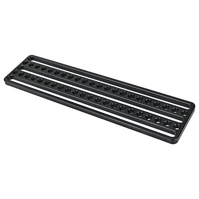 CAMVATE Extensão de montagem de placa de queijo, leve, com orifícios de rosca de 1/4" e 20 orifícios para acessórios fotográficos CAMVATE Extensão de montagem de placa de queijo, leve, com orifícios de rosca de 1/4" e 20 orifícios para acessórios fotográficos