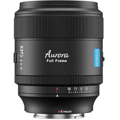 Sirui Aurora 85 mm F1,4 lente de foco automático de fotograma completo, lente telefoto premium para retratos e armação de câmaras FX3/30, FX6, A7, A7R, A7S Series, A9, ZV-E1 (E montagem) Sirui Aurora 85 mm F1,4 lente de foco automático de fotograma completo, lente telefoto premium para retratos e armação de câmaras FX3/30, FX6, A7, A7R, A7S Series, A9, ZV-E1 (E montagem)