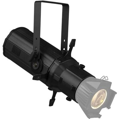 Beamz Professional Foco de recorte LED branco quente 200 W Recorte preciso do feixe, projeção limpa, ótica profissional, para teatro e auditórios Beamz Professional Foco de recorte LED branco quente 200 W Recorte preciso do feixe, projeção limpa, ótica profissional, para teatro e auditórios