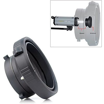 FOMITO Anel adaptador Bowens para estúdio fotográfico Elinchrom Speedring para caixa de luz Beauty Dish Studio Flash Strobe fotografia profissional FOMITO Anel adaptador Bowens para estúdio fotográfico Elinchrom Speedring para caixa de luz Beauty Dish Studio Flash Strobe fotografia profissional
