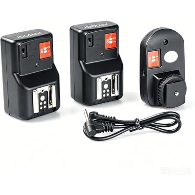 Andoer ® PT-04GY Disparador de flash Flash Trigger universal 4 canais controlo remoto de rádio sem fios Speedlite 1 transmissor e 2 receptores para Canon Nikon Pentax Olympus, etc (4 canais) Andoer ® PT-04GY Disparador de flash Flash Trigger universal 4 canais controlo remoto de rádio sem fios Speedlite 1 transmissor e 2 receptores para Canon Nikon Pentax Olympus, etc (4 canais)