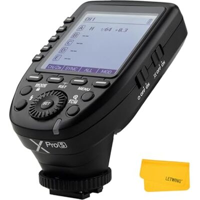 GODOX XPro-S Disparador Flash, Sistema X Sem Fio TTL 2.4G Disparador Flash de Alta Velocidade com Grande Transmissor Tela LCD para Câmera Sony GODOX XPro-S Disparador Flash, Sistema X Sem Fio TTL 2.4G Disparador Flash de Alta Velocidade com Grande Transmissor Tela LCD para Câmera Sony