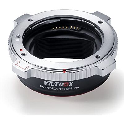 VILTROX EF-L Pro Adaptador armação lente foco automático compatível com lente EF/EF-S para câmara montagem L Leica SL2/Lumix S1 S1H S5/Sigma VILTROX EF-L Pro Adaptador armação lente foco automático compatível com lente EF/EF-S para câmara montagem L Leica SL2/Lumix S1 S1H S5/Sigma
