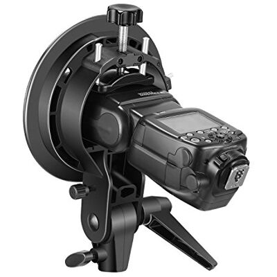 NEEWER Suporte tipo S com montagem Bowens para Flash Speedlite de cabeça quadrada compatível com Godox AD200Pro Z760 NW760 NW700 TT560 Q3, alça grande, suporte para guarda-chuva, ST-FS NEEWER Suporte tipo S com montagem Bowens para Flash Speedlite de cabeça quadrada compatível com Godox AD200Pro Z760 NW760 NW700 TT560 Q3, alça grande, suporte para guarda-chuva, ST-FS