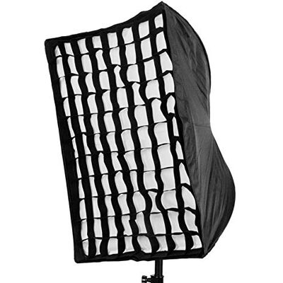 Vbestlife Malha de grade móvel Softbox dobrável, 50 x 70 cm, para acessórios de estúdio de fotografia Vbestlife Malha de grade móvel Softbox dobrável, 50 x 70 cm, para acessórios de estúdio de fotografia