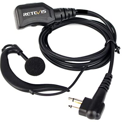 Retevis R111 Walkie Talkie Auricular com Micro PTT Tipo G Auricular Volume Ajustável Compatível com Motorola CP040 DP1400 GP300 GP68 GP88 GP2000 HYT TC-500 TC-600 Walkie Talkies (1 Peça) Retevis R111 Walkie Talkie Auricular com Micro PTT Tipo G Auricular Volume Ajustável Compatível com Motorola CP040 DP1400 GP300 GP68 GP88 GP2000 HYT TC-500 TC-600 Walkie Talkies (1 Peça)