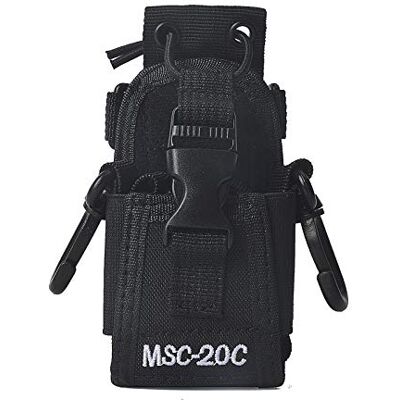 HYS MSC-20C Capa ajustável multifuncional compatível com Kenwood Yaesu Icom Motorola Baofeng UV5R UV82 TYT UV5RA HYT 888S Walkie Talkie Holster HYS MSC-20C Capa ajustável multifuncional compatível com Kenwood Yaesu Icom Motorola Baofeng UV5R UV82 TYT UV5RA HYT 888S Walkie Talkie Holster