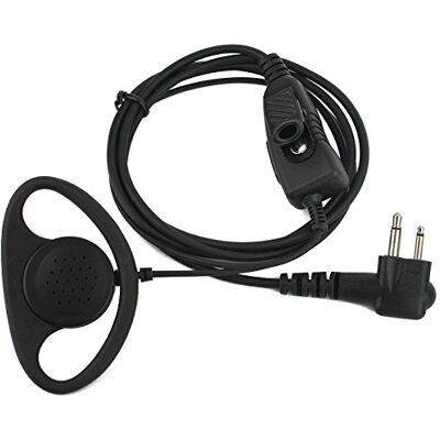 Retevis R122 Walkie Talkie Auricular de D forma 2 pinos pinos, compatível com Motorola CP040 DP1400 GP68 GP88 GP300 GP2000 CT150 CT250 P040 HYT TC-500 TC-6666666 TC-666666 00 TC. -610 Walkie Talkies(1 Retevis R122 Walkie Talkie Auricular de D forma 2 pinos pinos, compatível com Motorola CP040 DP1400 GP68 GP88 GP300 GP2000 CT150 CT250 P040 HYT TC-500 TC-6666666 TC-666666 00 TC. -610 Walkie Talkies(1