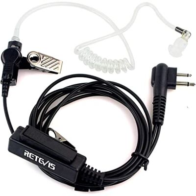 Retevis Walkie Talkie Auricular 2 pinos tubo acústico revestido Pinganel compatível com Motorola DP1400 CP040 CP100 Hyera Minland G15/G18 Walkie Talkie (1 unidade) Retevis Walkie Talkie Auricular 2 pinos tubo acústico revestido Pinganel compatível com Motorola DP1400 CP040 CP100 Hyera Minland G15/G18 Walkie Talkie (1 unidade)