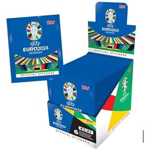 Coleção de Adesivos UEFA EURO 2024 de Topps/Merlin - 600 Adesivos Coleção de Adesivos UEFA EURO 2024 de Topps/Merlin - 600 Adesivos