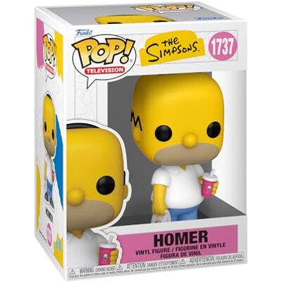 Funko Pop! Televisão: The Simpsons Homer Simpson Figura de vinil colecionável ideia de presente Mercadoria oficial Brinquedos para crianças e adultos Figura modelo para colecionadores Funko Pop! Televisão: The Simpsons Homer Simpson Figura de vinil colecionável ideia de presente Mercadoria oficial Brinquedos para crianças e adultos Figura modelo para colecionadores