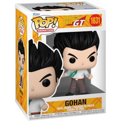 Funko Pop! Animation: DBGT Gohan Dragon Ball GT Figura de vinil colecionável ideia de presente Mercadoria oficial Brinquedos para crianças e adultos Fãs de anime boneco para colecionadores Funko Pop! Animation: DBGT Gohan Dragon Ball GT Figura de vinil colecionável ideia de presente Mercadoria oficial Brinquedos para crianças e adultos Fãs de anime boneco para colecionadores