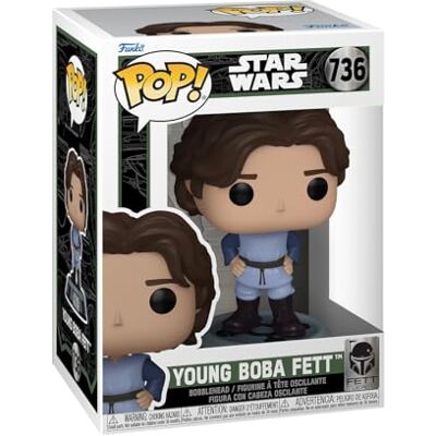 Funko Pop! Star Wars: FL Boba Fett (Young) Figura de vinil colecionável ideia para presente- Mercadoria oficial Brinquedos para crianças e adultos Fãs de Filmes boneco para colecionadores Funko Pop! Star Wars: FL Boba Fett (Young) Figura de vinil colecionável ideia para presente- Mercadoria oficial Brinquedos para crianças e adultos Fãs de Filmes boneco para colecionadores