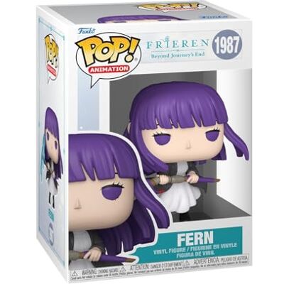 Funko Pop! Animation: Frieren Fern Frieren Beyond Journeys End Figura de vinil colecionável ideia de presente Mercadoria Oficial Brinquedos para crianças e adultos Fãs de Anime Funko Pop! Animation: Frieren Fern Frieren Beyond Journeys End Figura de vinil colecionável ideia de presente Mercadoria Oficial Brinquedos para crianças e adultos Fãs de Anime
