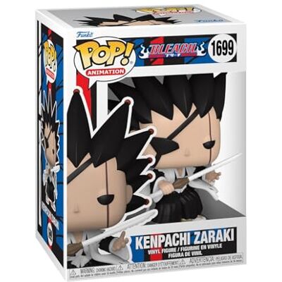 Funko Pop! Animation: Bleach Kenpachi Zaraki Figura de vinil colecionável ideia de presente Mercadoria oficial Brinquedos para crianças e adultos Fãs de anime boneco para colecionadores Funko Pop! Animation: Bleach Kenpachi Zaraki Figura de vinil colecionável ideia de presente Mercadoria oficial Brinquedos para crianças e adultos Fãs de anime boneco para colecionadores