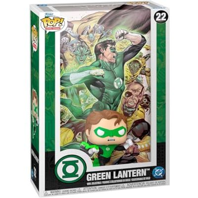 Funko Pop! Comic Cover DC Green Lantern DC Comics, figura de vinil colecionável, ideia de presente, mercadoria oficial, brinquedos para crianças e adultos, desenhos animados fãs Funko Pop! Comic Cover DC Green Lantern DC Comics, figura de vinil colecionável, ideia de presente, mercadoria oficial, brinquedos para crianças e adultos, desenhos animados fãs