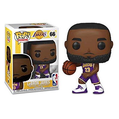 Funko Pop! NBA: Lakers-Lebron Lebron James Figura de vinil colecionável ideia de presente Mercadoria Oficial Brinquedos para crianças e adultos Fãs desportivas boneco para colecionadores e exposição Funko Pop! NBA: Lakers-Lebron Lebron James Figura de vinil colecionável ideia de presente Mercadoria Oficial Brinquedos para crianças e adultos Fãs desportivas boneco para colecionadores e exposição