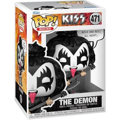 Funko Pop! Sayings: Kiss The Demon (R&R All Night) Funko Pop! Sayings: Kiss The Demon (R&R All Night)