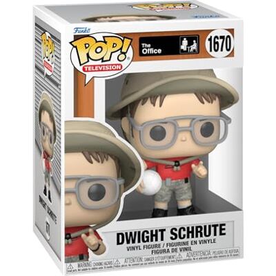 Funko Pop! Televisão: The Office S9 Dwight Schrute- Figura de vinil colecionável ideia de presente Mercadoria oficial brinquedos para crianças e adultos TV Fans Funko Pop! Televisão: The Office S9 Dwight Schrute- Figura de vinil colecionável ideia de presente Mercadoria oficial brinquedos para crianças e adultos TV Fans