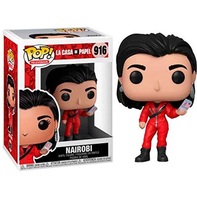 Funko Pop! TV: a casa de papel Nairobi Money Heist Figura de vinil colecionável ideia de presente- Mercadoria oficial brinquedos para crianças e adultos Fãs de TV boneco para colecionadores Funko Pop! TV: a casa de papel Nairobi Money Heist Figura de vinil colecionável ideia de presente- Mercadoria oficial brinquedos para crianças e adultos Fãs de TV boneco para colecionadores