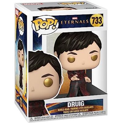 Funko Pop! Marvel: Eternals Druig The Eternals Figura de vinil colecionável ideia de presente Mercadoria oficial Brinquedos para crianças e adultos Fãs de Filmes boneco para colecionadores Funko Pop! Marvel: Eternals Druig The Eternals Figura de vinil colecionável ideia de presente Mercadoria oficial Brinquedos para crianças e adultos Fãs de Filmes boneco para colecionadores