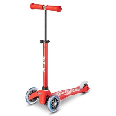 Micro ® Mini Deluxe Scooter 3 rodas para crianças, o original guiador regulável em altura e removível com um clique, sistema de direção "Incline e gira" meninos e meninas 2-5 anos Giro por Inclinación, Manillar Regulable en Altura, Ruedas PU, d Micro ® Mini Deluxe Scooter 3 rodas para crianças, o original guiador regulável em altura e removível com um clique, sistema de direção "Incline e gira" meninos e meninas 2-5 anos Giro por Inclinación, Manillar Regulable en Altura, Ruedas PU, d
