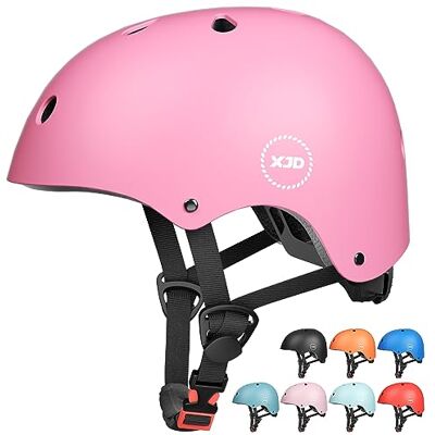 XJD Capacete de Bicicleta para Crianças, Capacete Ajustável para Patinete, Capacete de Bicicleta para Meninos e Meninas de 3 a 20 Anos, Capacete Infantil com Certificação CE para Scooter, Patins e XJD Capacete de Bicicleta para Crianças, Capacete Ajustável para Patinete, Capacete de Bicicleta para Meninos e Meninas de 3 a 20 Anos, Capacete Infantil com Certificação CE para Scooter, Patins e