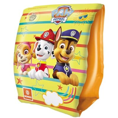 Mondo Toys PAW PATROL Arm Bands Mangas para crianças, material PVC adequado para crianças de 1 a 6 anos com peso 11-30 kg Mondo Toys PAW PATROL Arm Bands Mangas para crianças, material PVC adequado para crianças de 1 a 6 anos com peso 11-30 kg